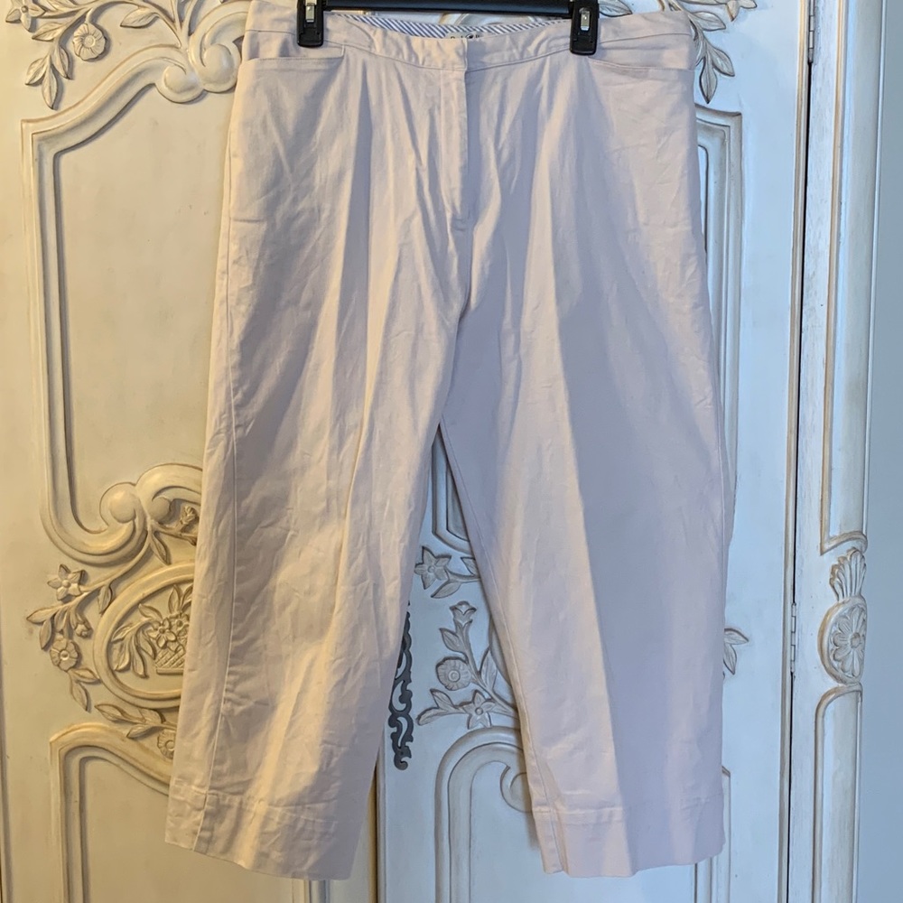 Duck Head tan capris. Size 16.